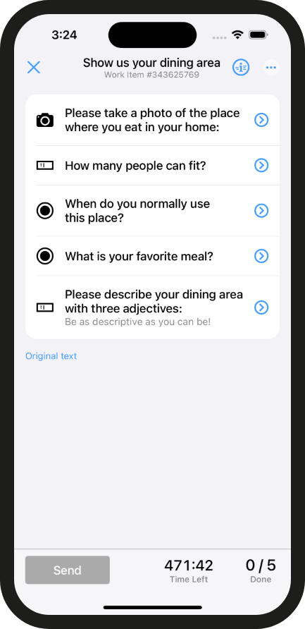 Clickworker App - ios