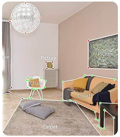 Image Annotation Services Polygons